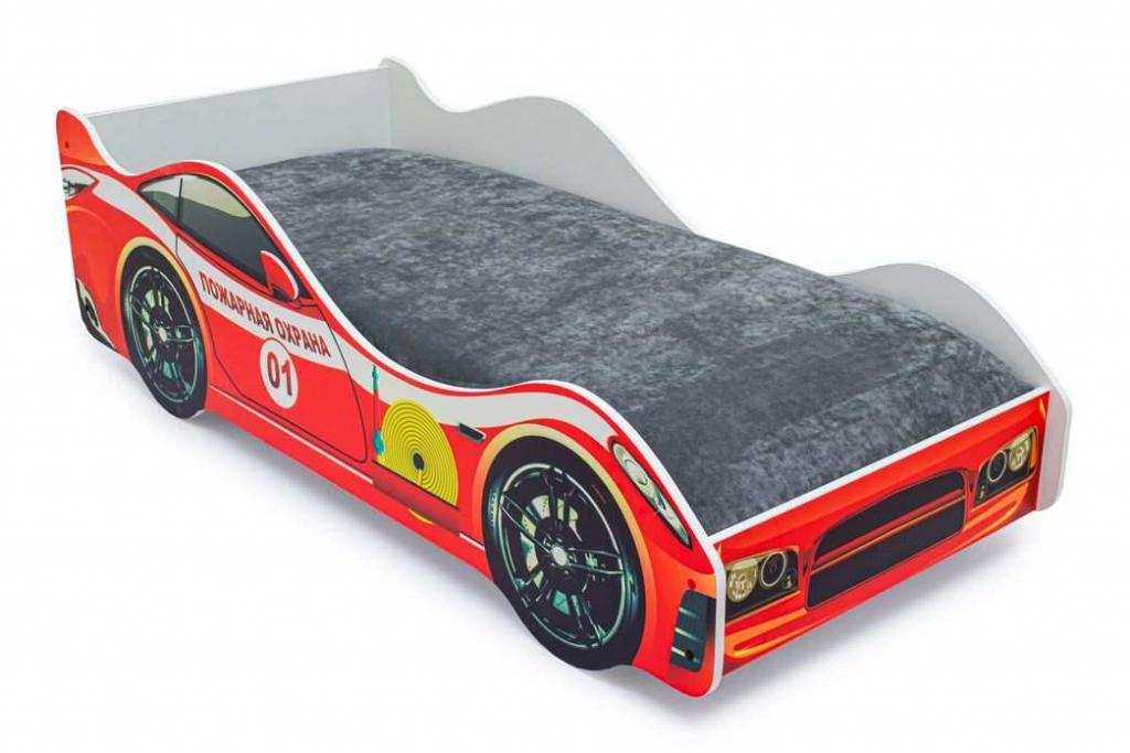 Кровать-машина Бельмарко Пожарная охрана с подъемным механизмом