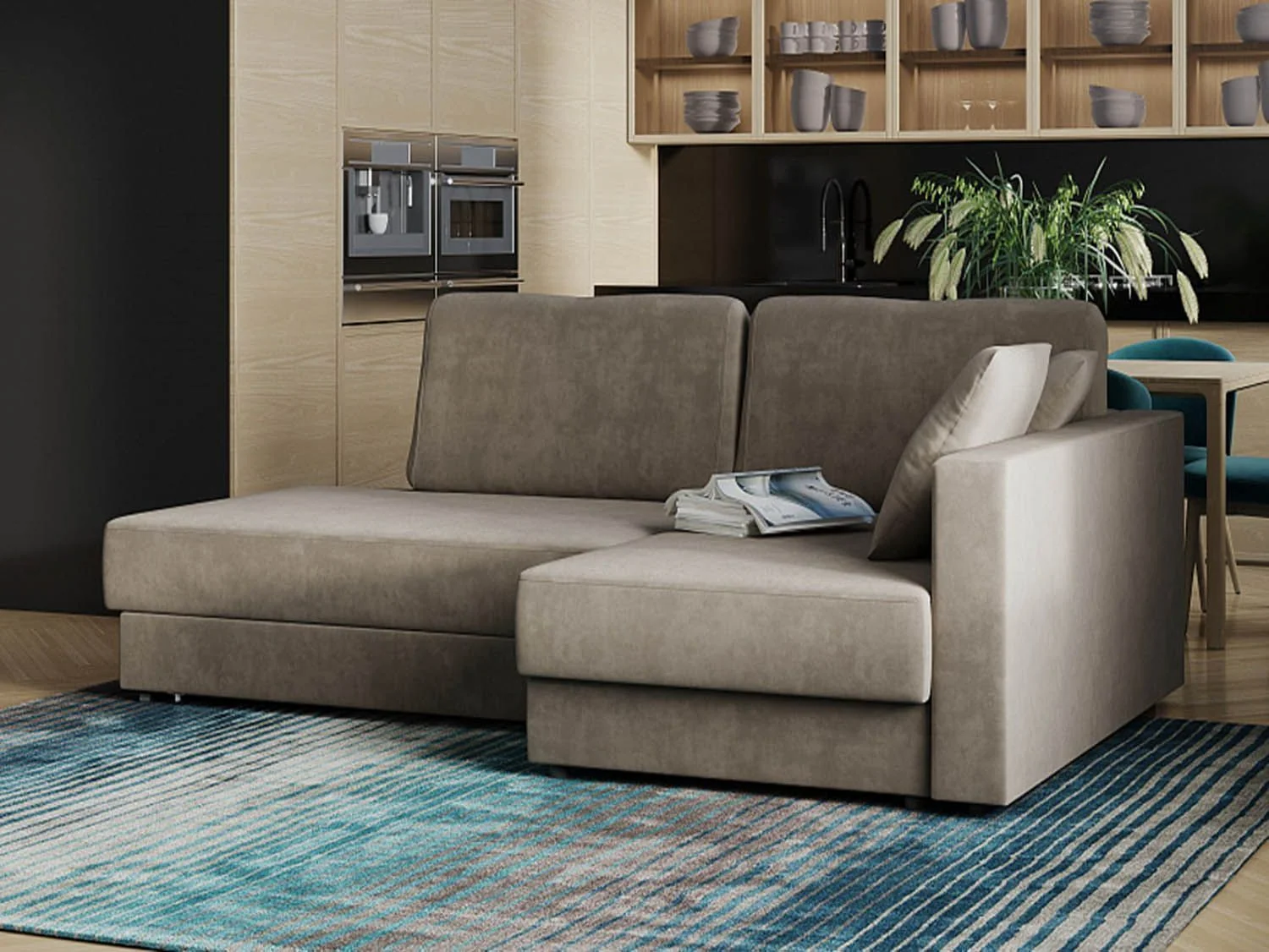 Диван угловой Бостон / Вивальди 5