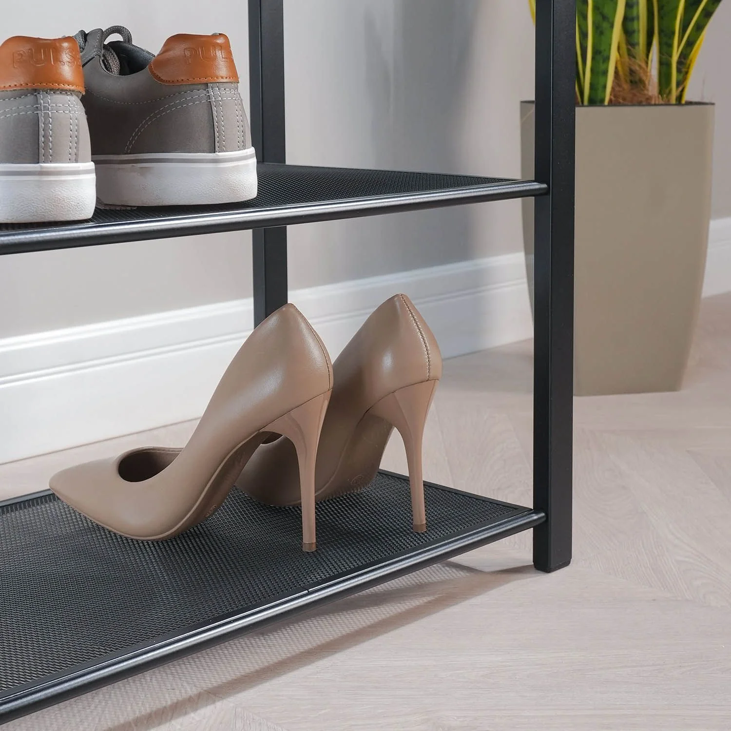 Банкетка Торонто 13S черный / серый