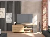 Аллегро 10 тумба / Дуб Крафт золотой/Камень темный