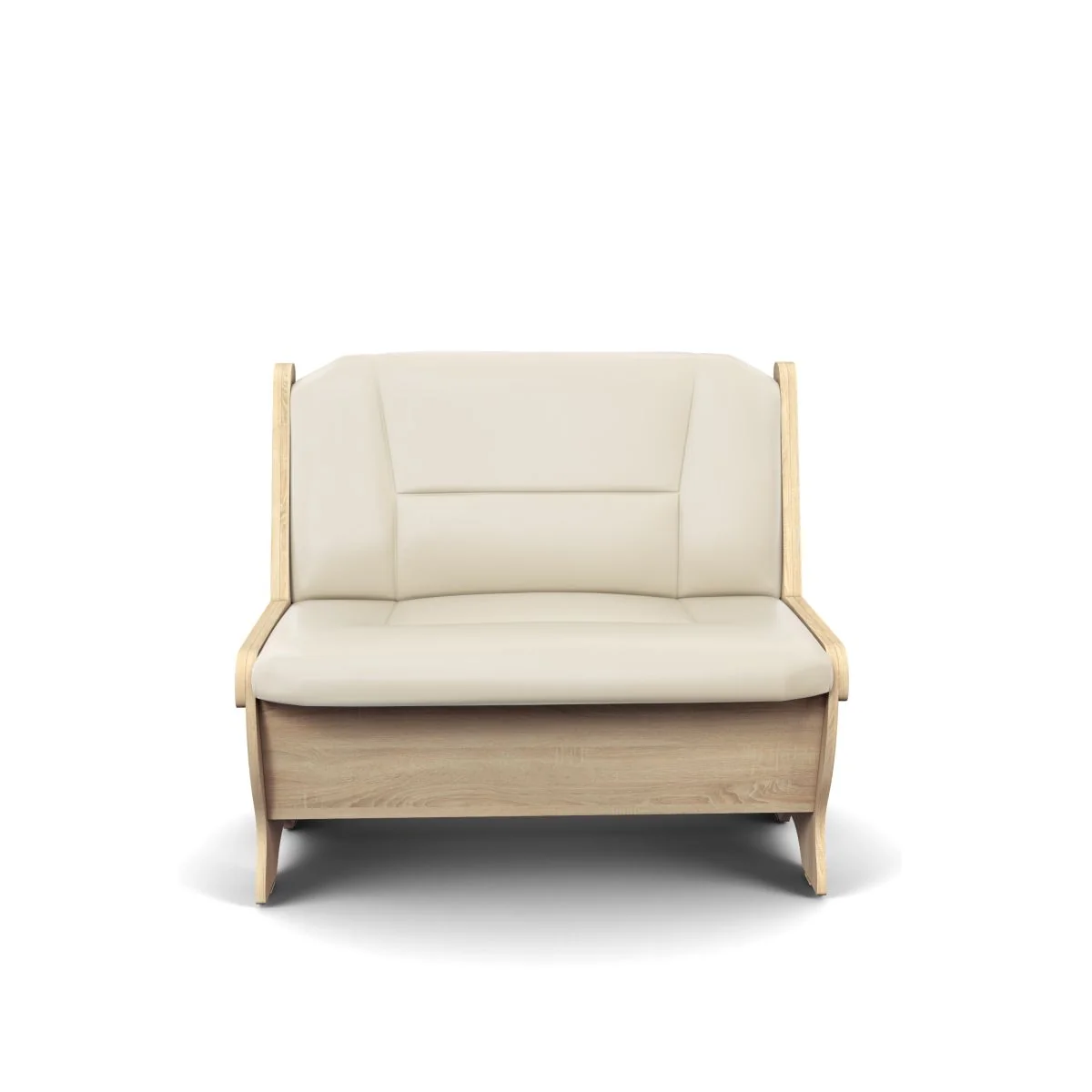 Скамья Лотос 950 дуб сонома/крем