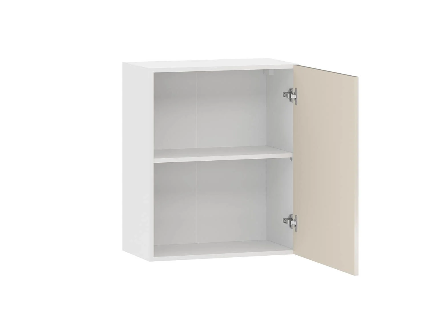 Арли 100.80.600 шкаф навесной Белый / Кашемир