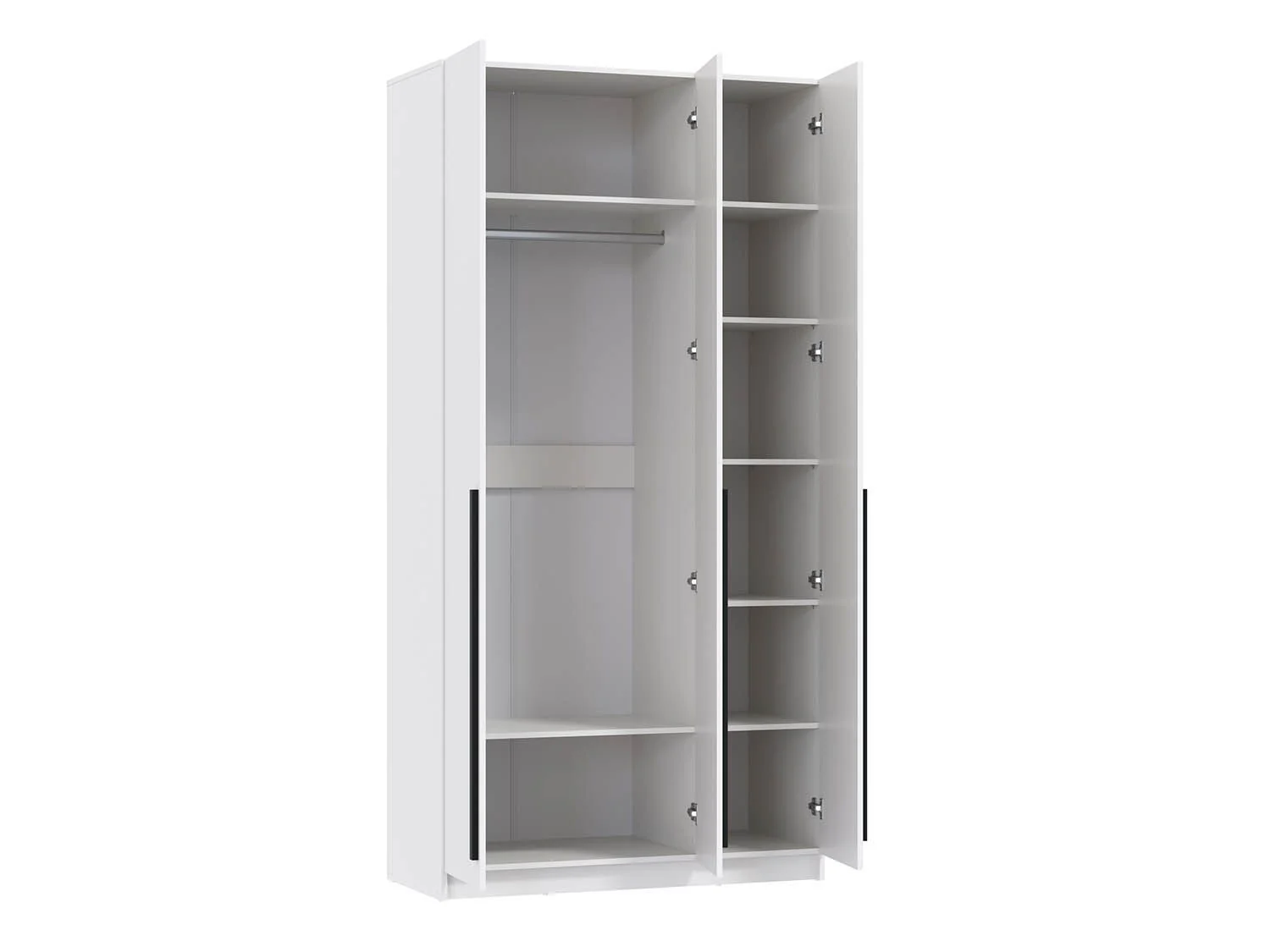 Брандо шкаф для одежды 67.12 ЛДСП Белый