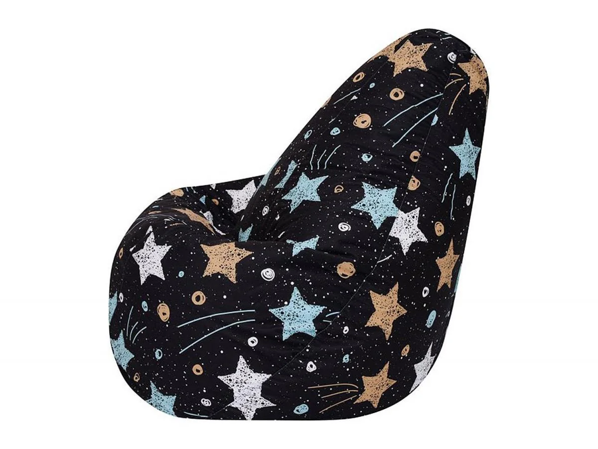 Кресло мешок груша L Star велюр