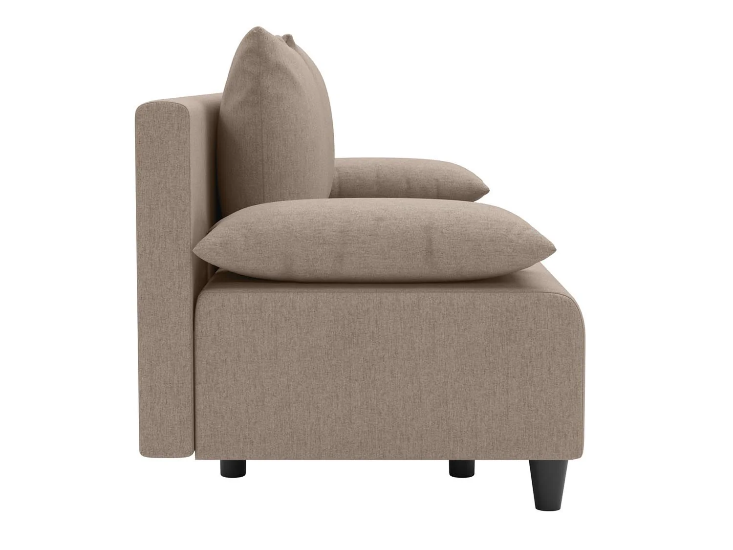 Роджерс М диван-кровать 3-х мест / рогожка светло-бежевая