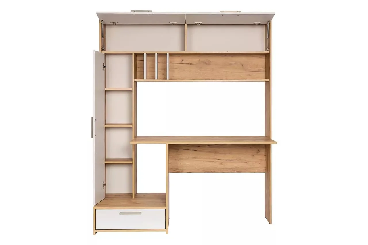 Лайт Стол письменный 03.243 Дуб Золотой/Белый