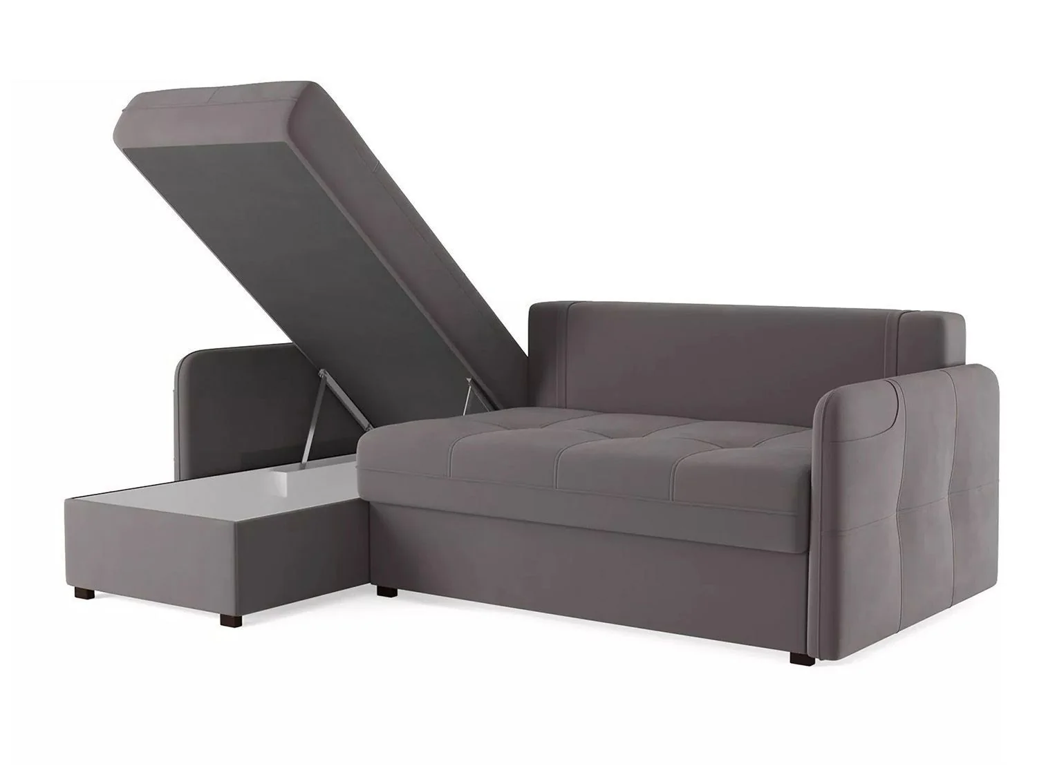 Диван угловой SMART 1 1Пф-2Т Велюр Velutto 19