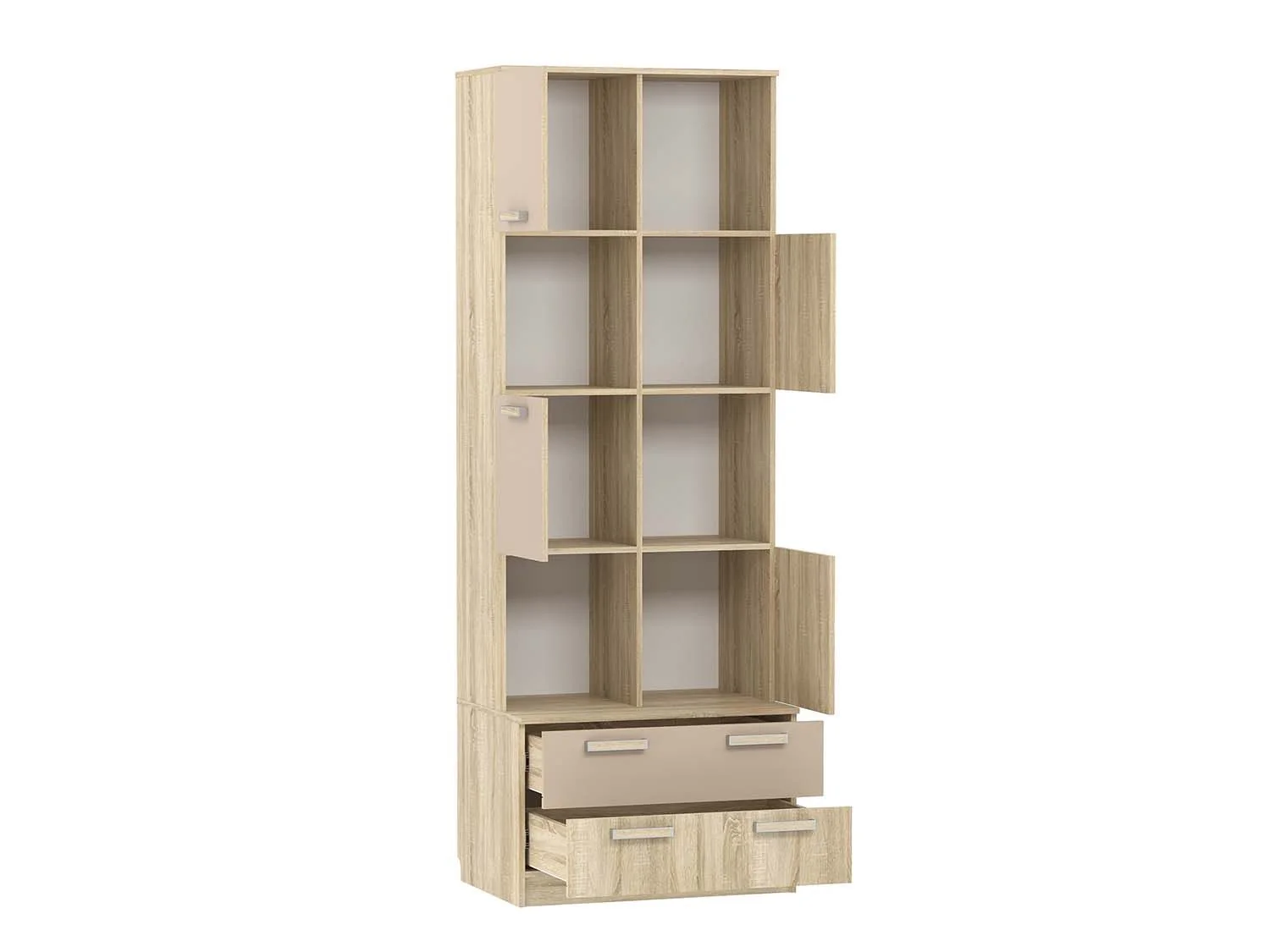 Стеллаж НМ 013.10 Акварель Капучино