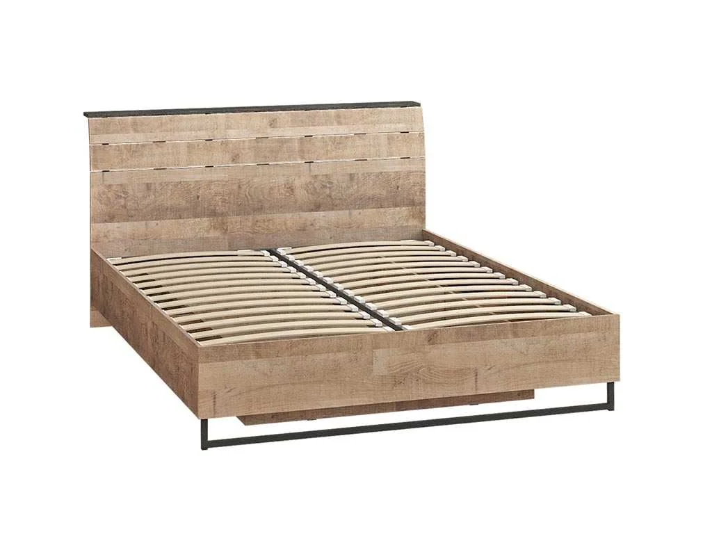 Трувор кровать 11.34 Дуб Гранж Песочный/Интра