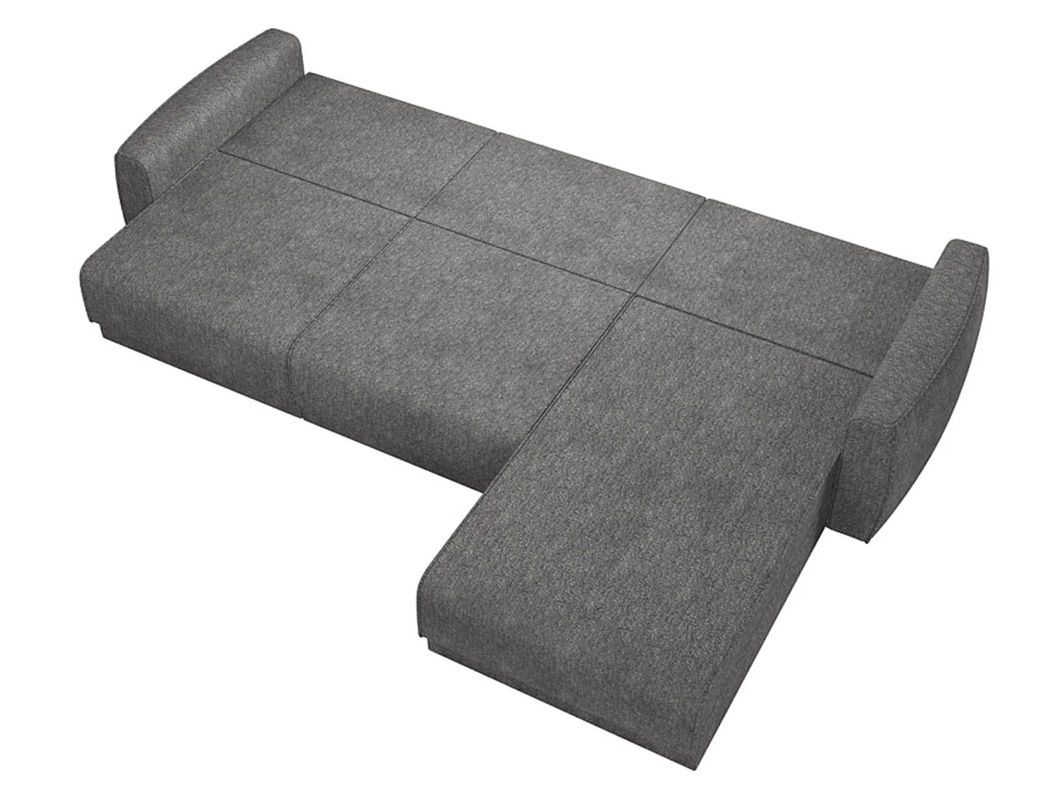 Женева 2SO2P диван-кровать угловой еврокнижка / Стоун