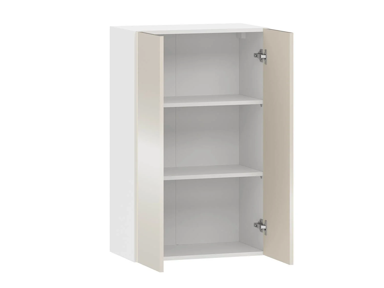 Арли 100.83.600 шкаф навесной Белый / Кашемир