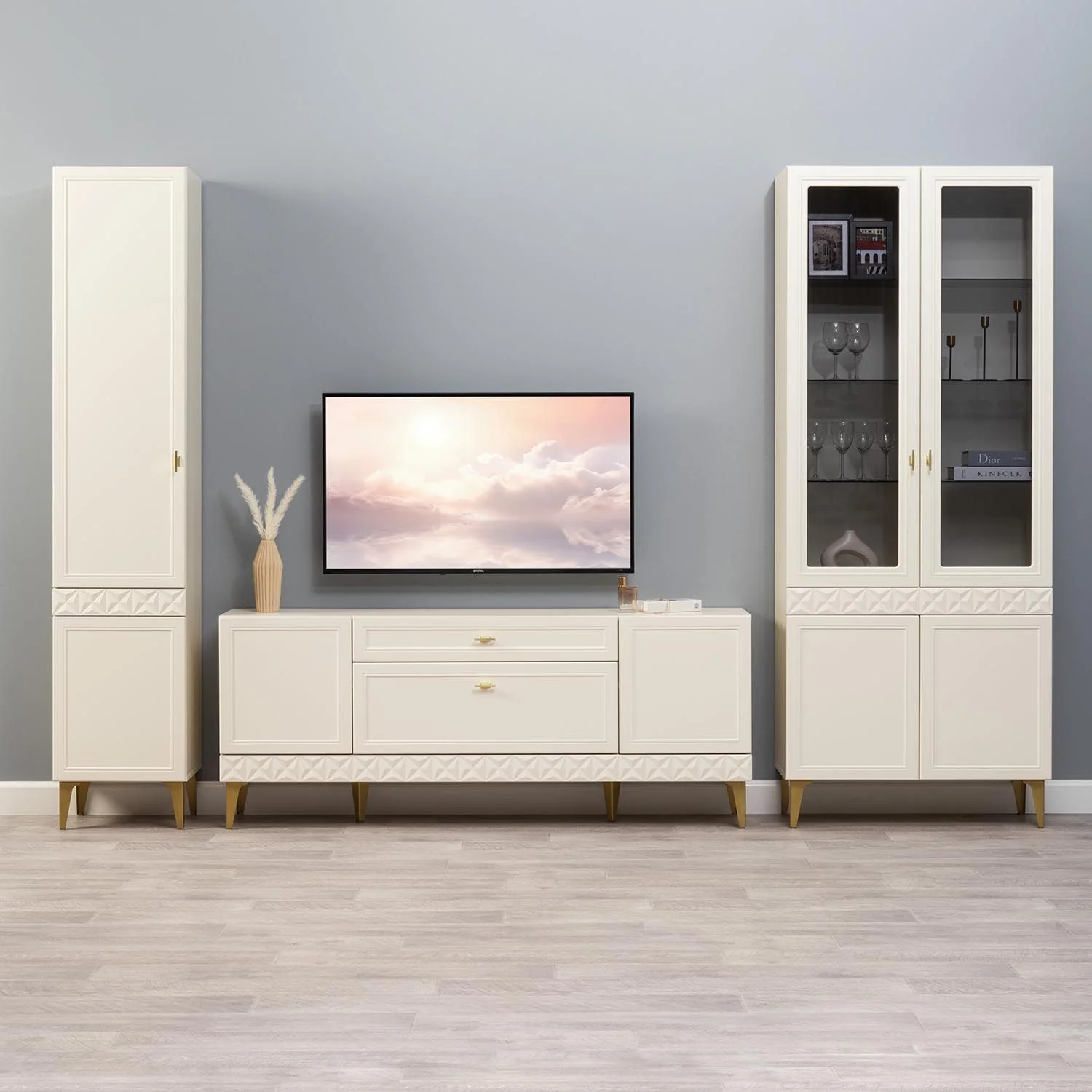 Гостиная Марион-2 Слоновая кость