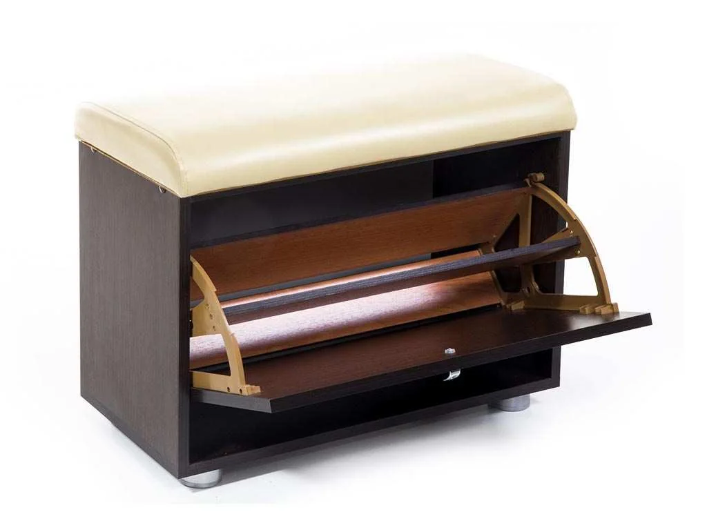 Обувница МС-1 венге/крем