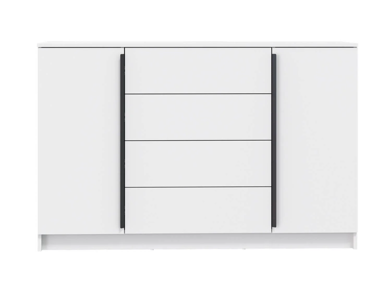 Брандо комод 67.11 ЛДСП Белый