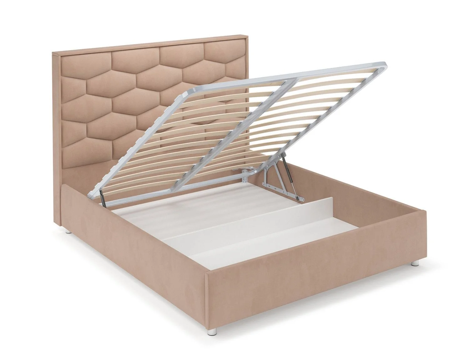 Кровать Рица Бежевый - Luna 061 140