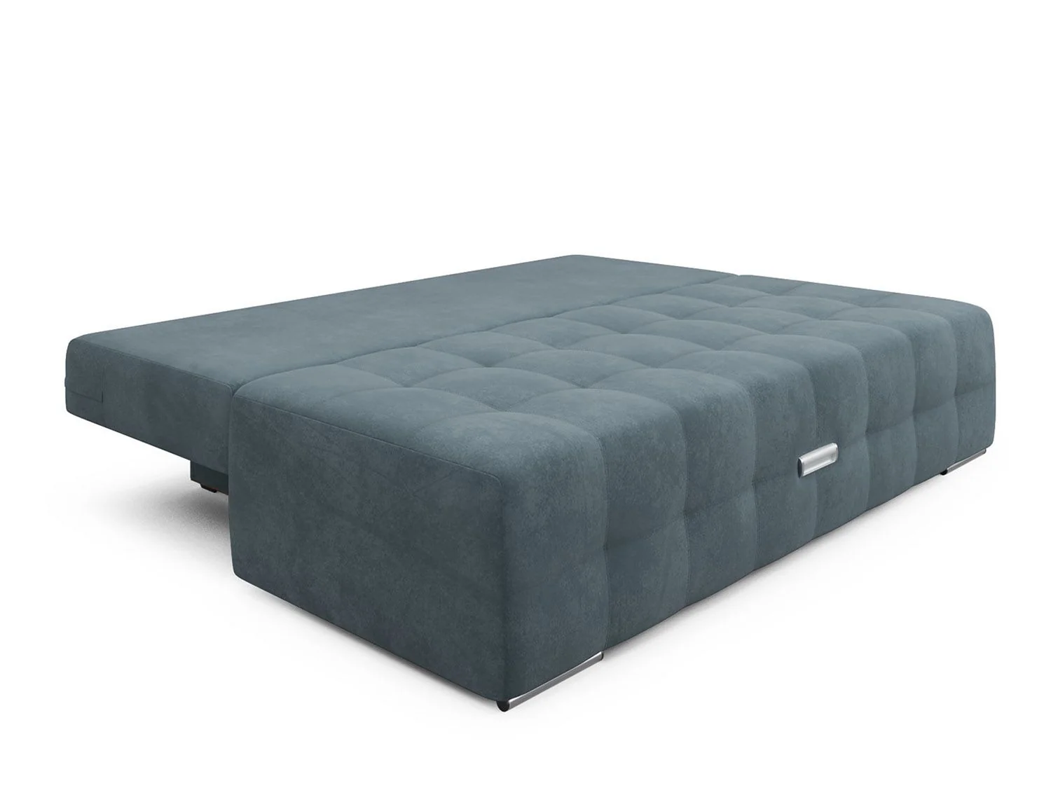 Диван Марсель №4 велюр серо-синий / НВ-178/26