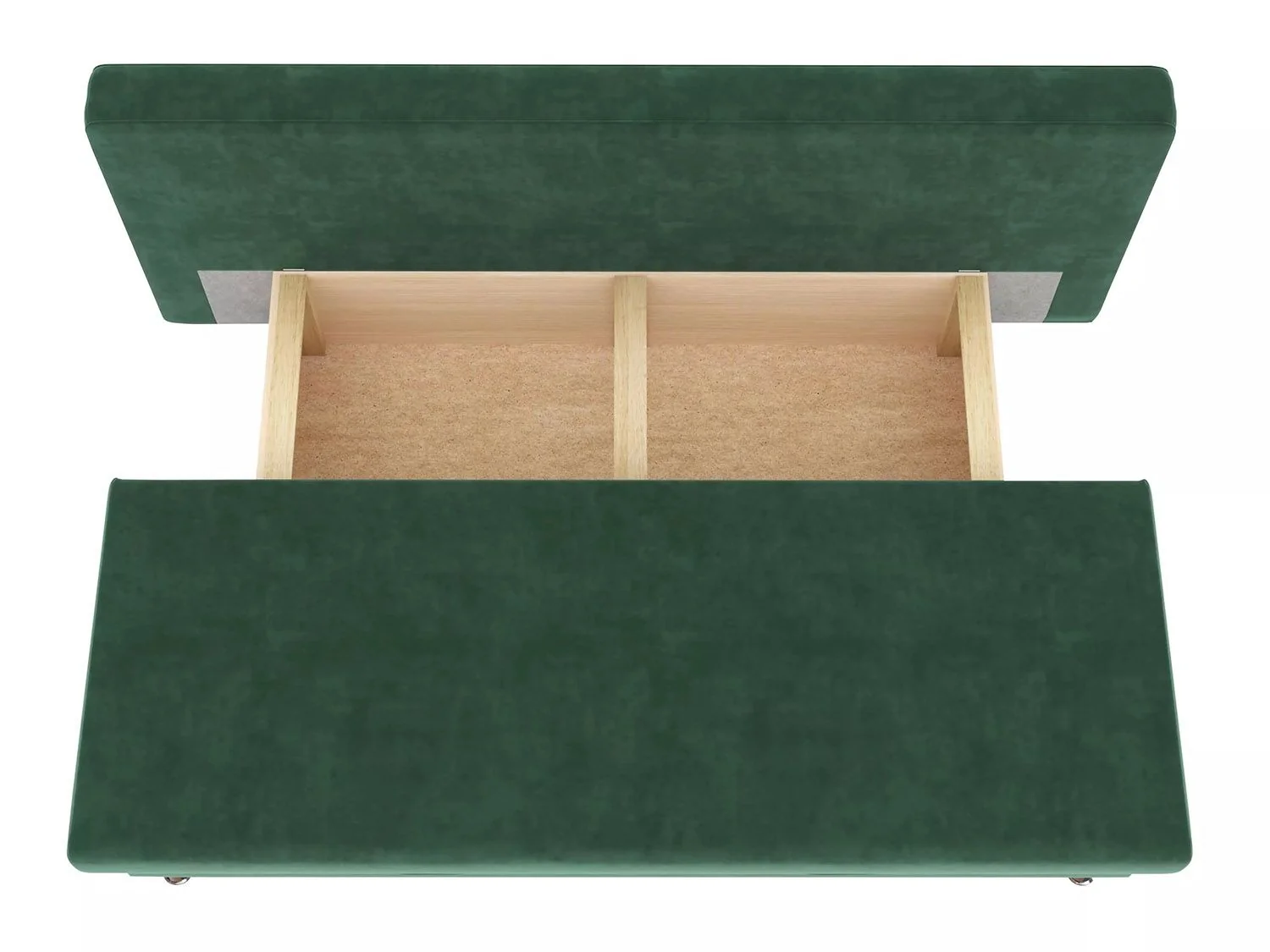 Диван-кровать 3т Милан-3 Модель 057 Велюр Ультра форест