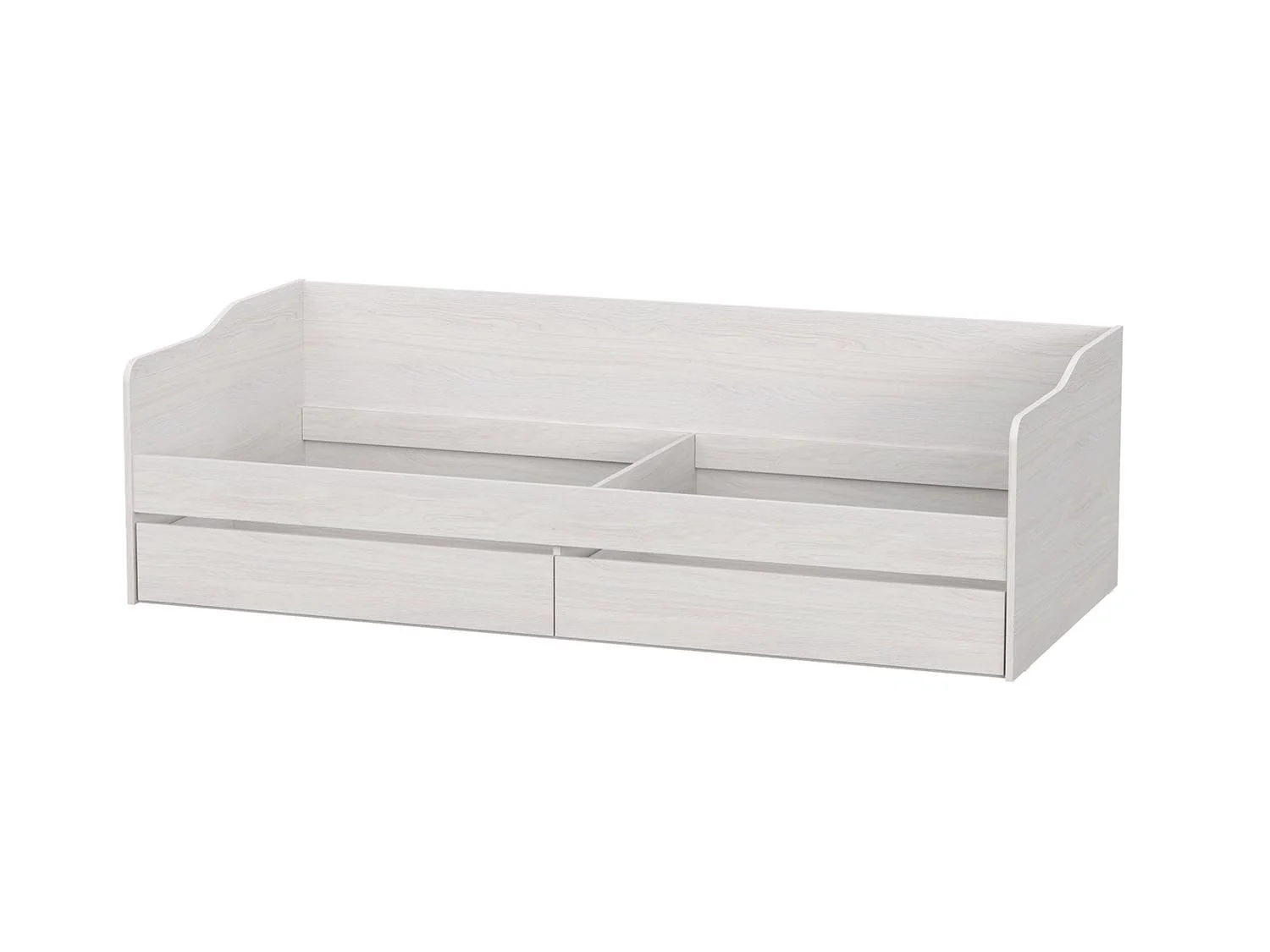 КР 1 кровать универсальная + основание настил лайт ДСП / Ясень светлый