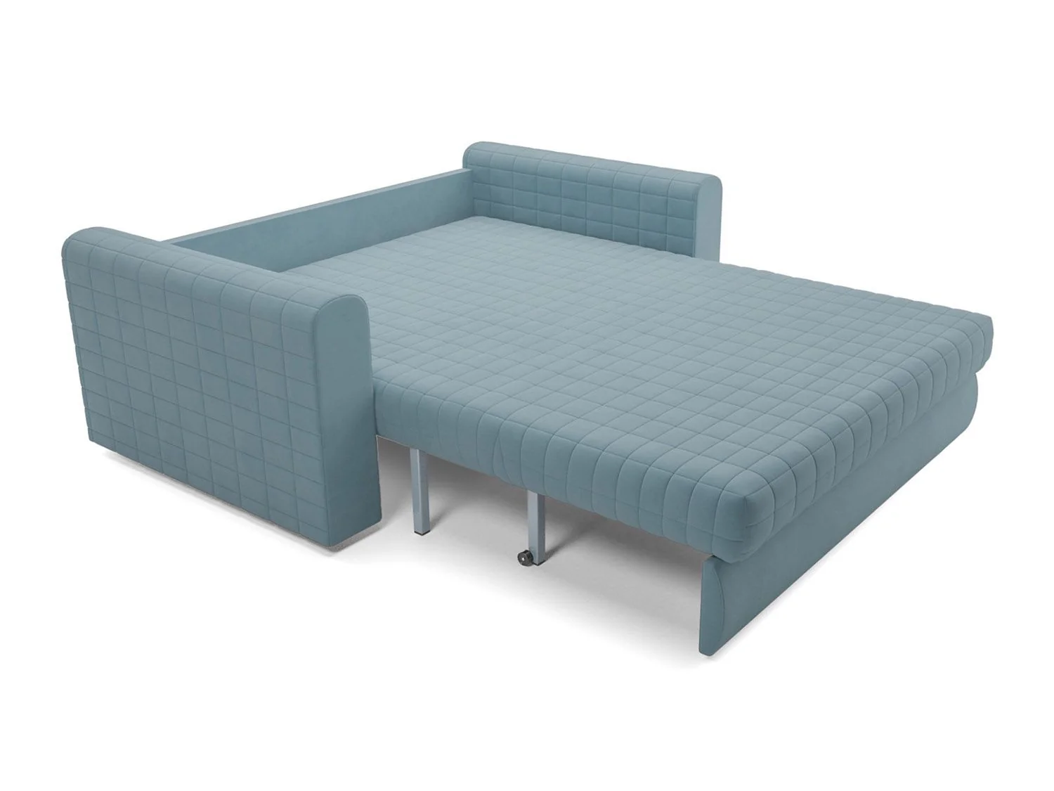 Диван Аккордеон Барон №5 Голубой Luna 089