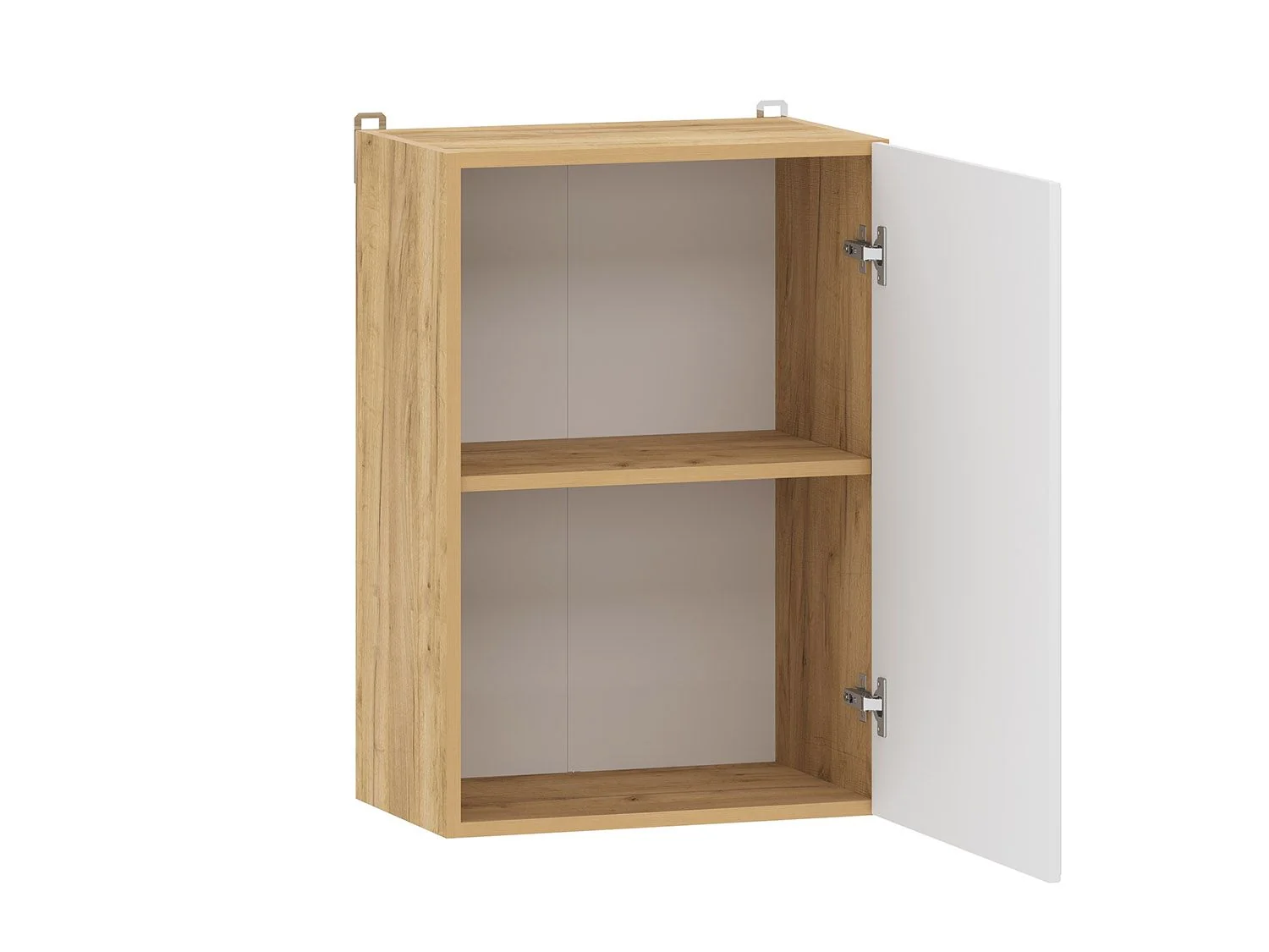 Вокс 100.30 шкаф навесной (500) Дуб Крафт золотой / Меренга