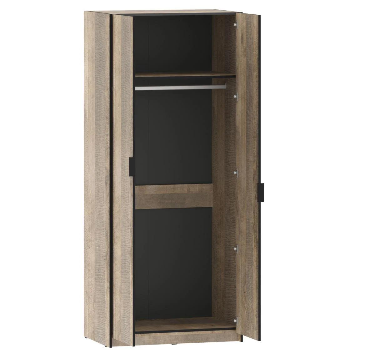 НМ 014.03 Шкаф для одежды Фолк Дуб Гранж песочный