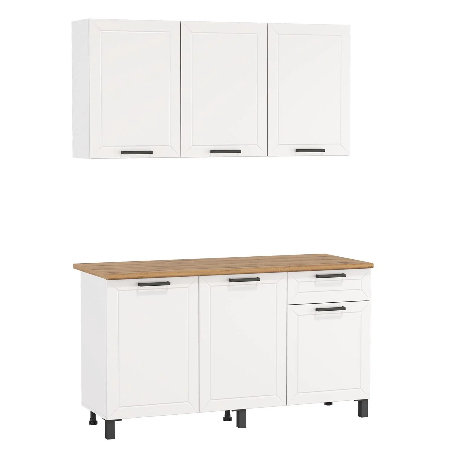 Кухня Мадрид 1500 белый