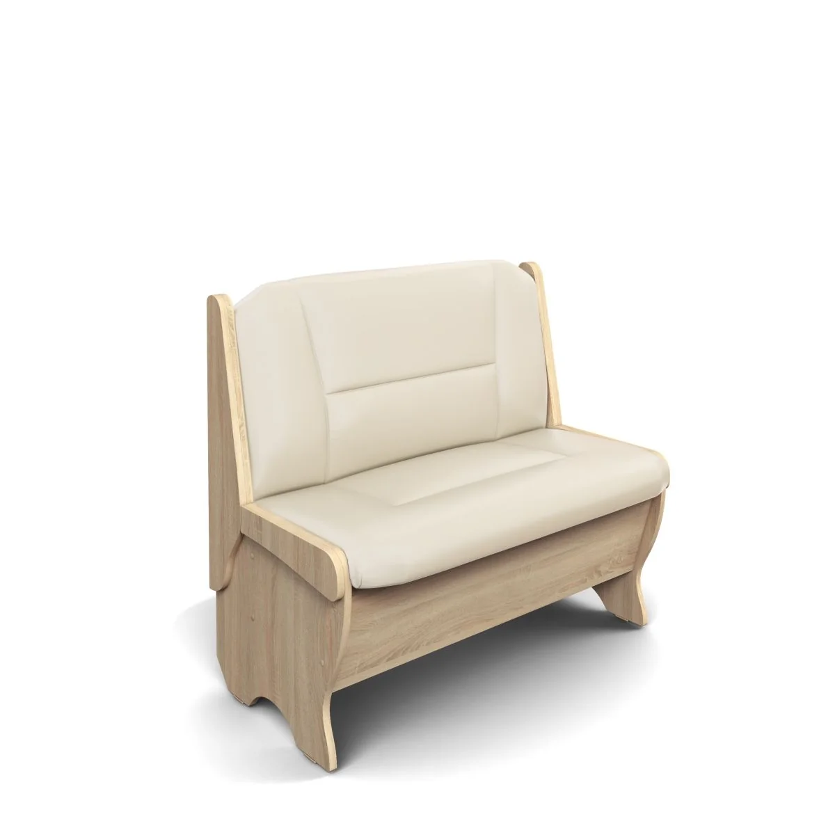 Скамья Лотос 950 дуб сонома/крем