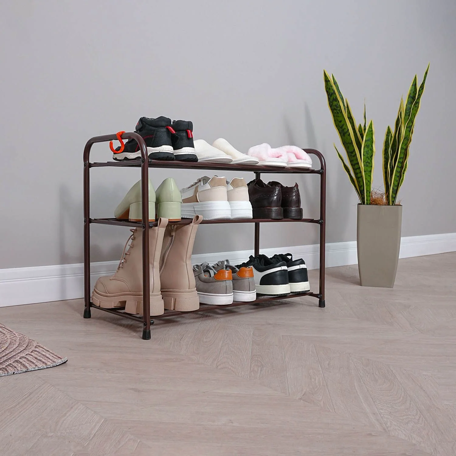 Подставка для обуви Альфа 23 Коричневый