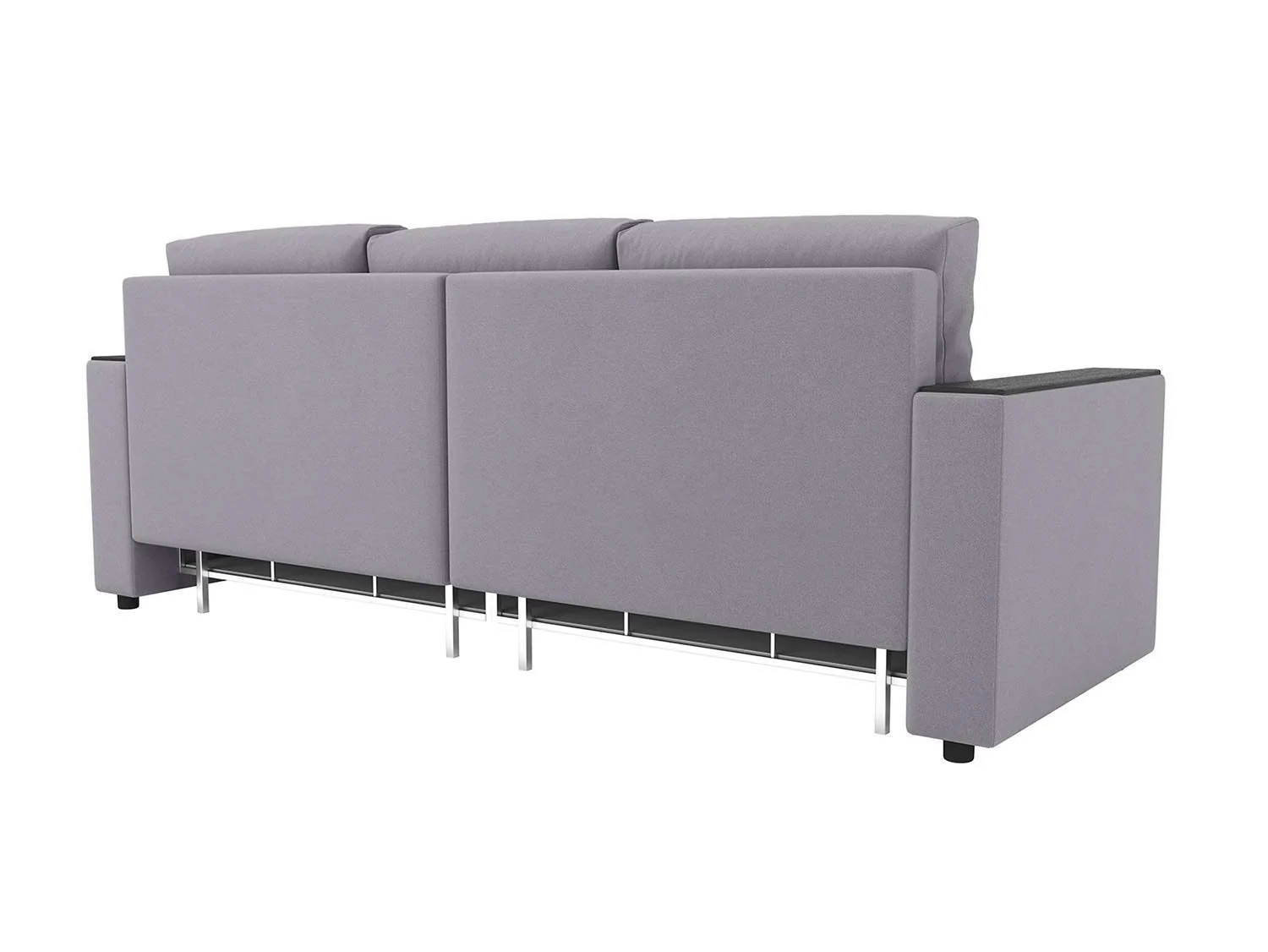 Гермес диван-кровать 3-х мест / велюр конго экрю