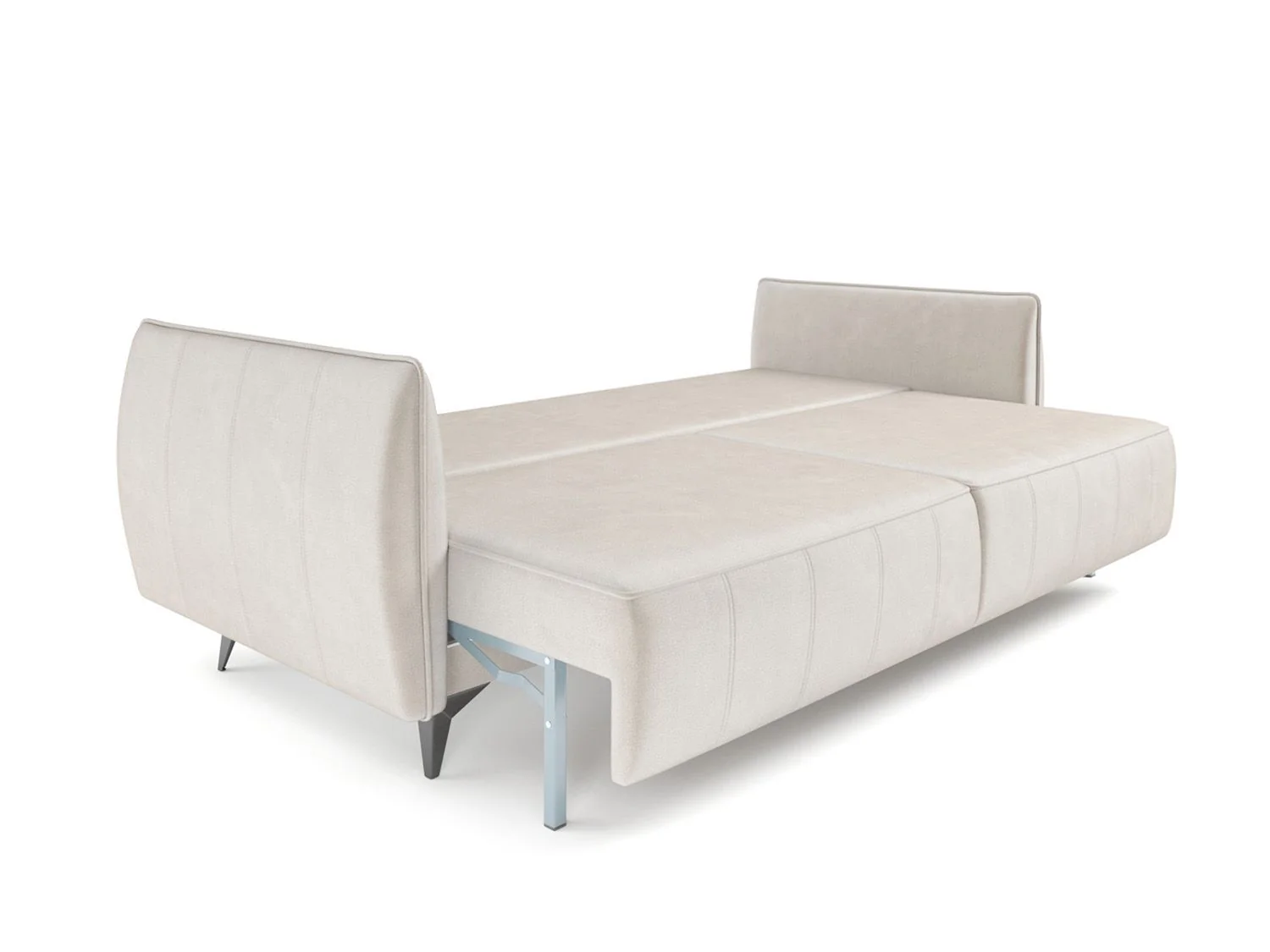 Диван Осло бархат бежевый STAR VELVET 6 LIGHT Beige