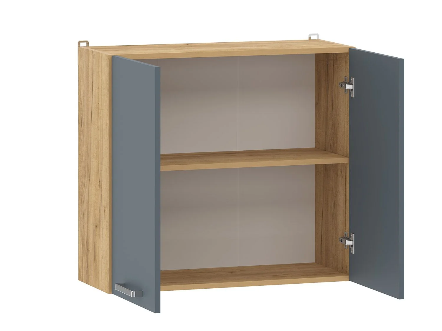 Борги 100.31 шкаф навесной (800) Дуб Крафт золотой / Маренго