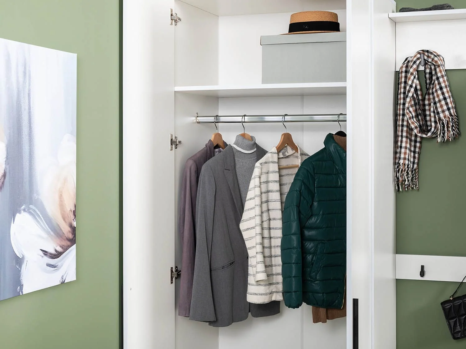 Прихожая Эйр 1 Белый