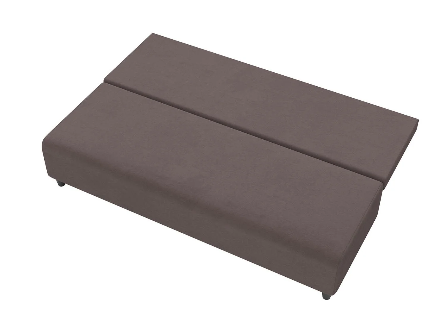 Роджерс М диван-кровать 3-х мест / велюр Parma 14 коричневый