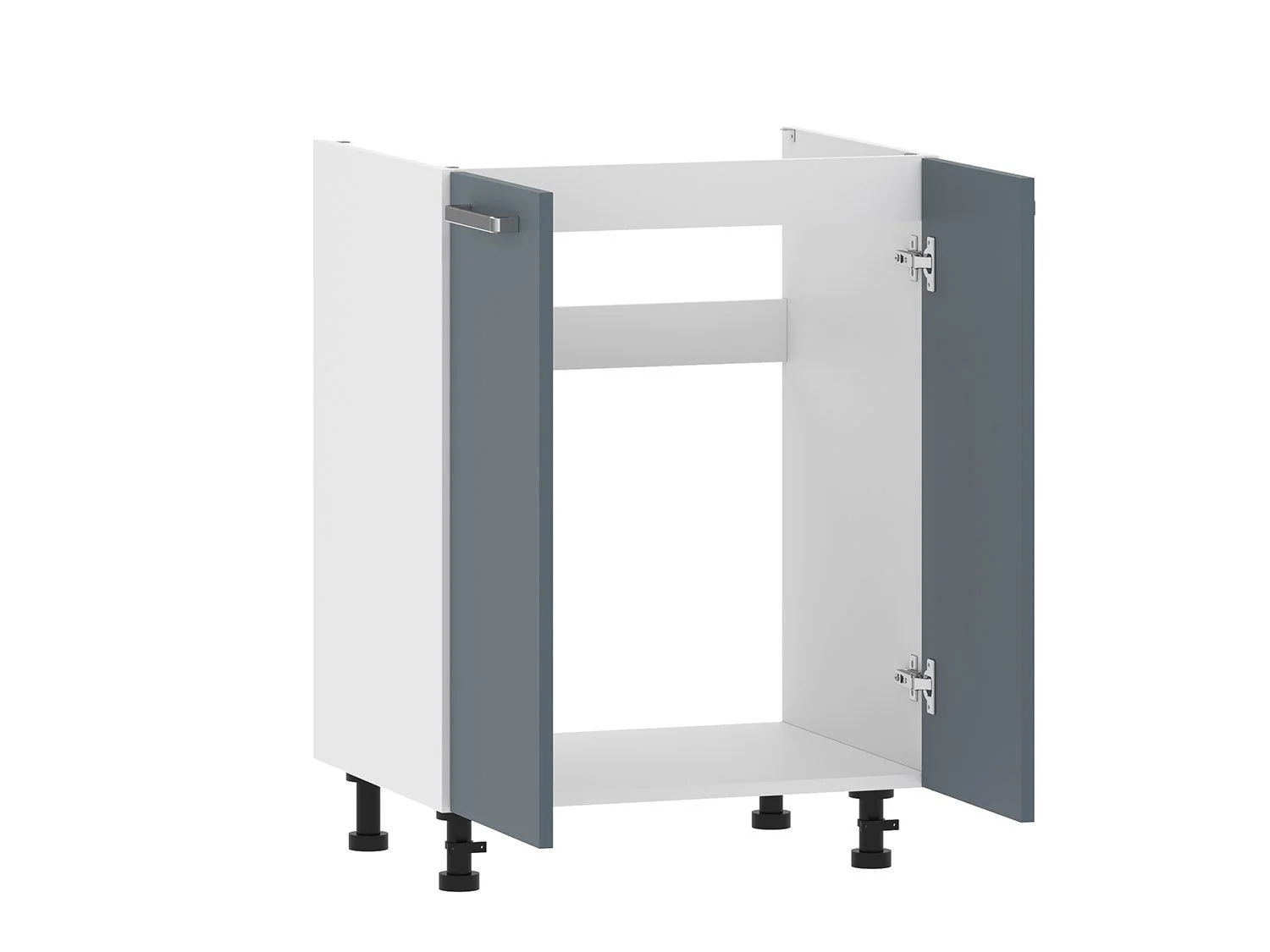 Кухня Борги комплект 2 Белый / Маренго