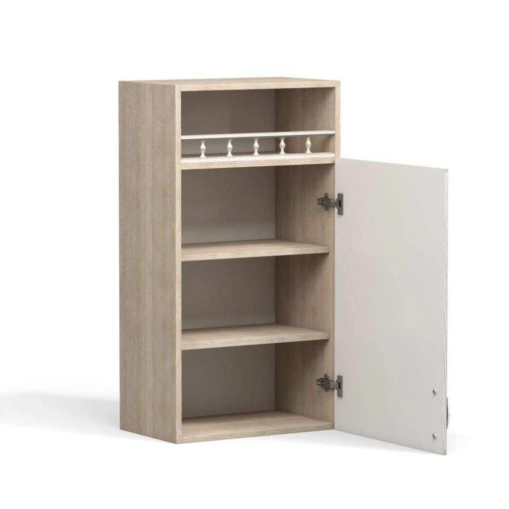 Анжелика шкаф навесной ШКН 500 П/ясень патина В 920