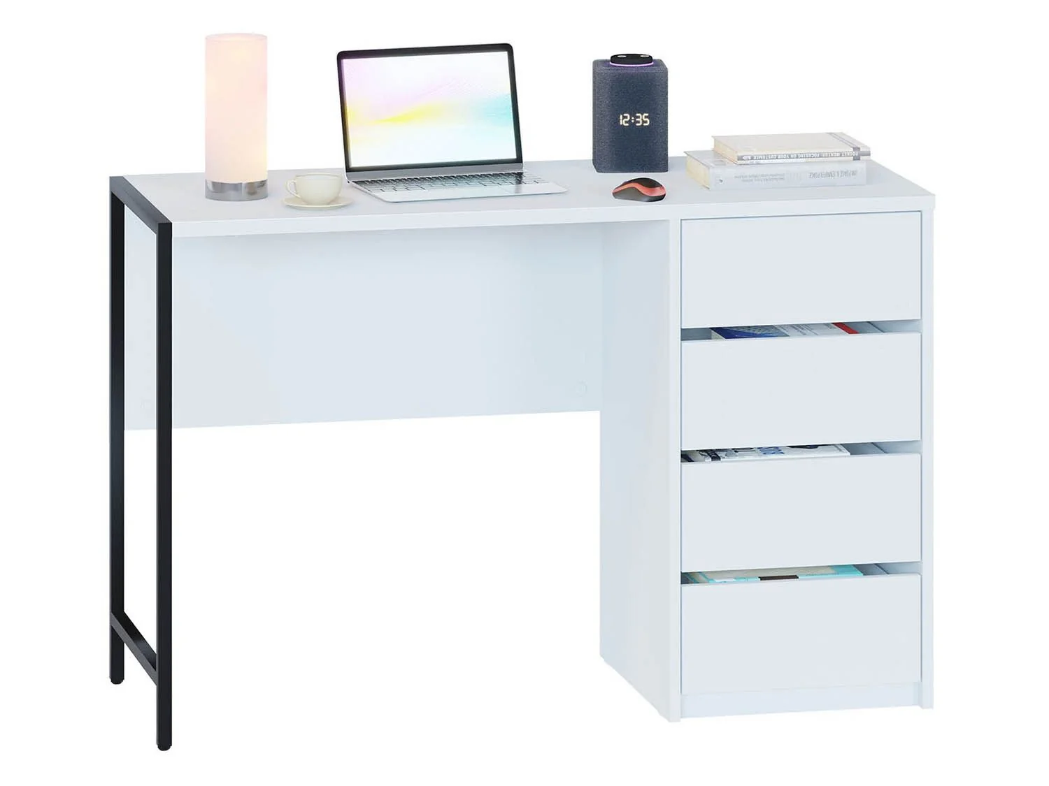 СПМ-405 Стол письменный Белый