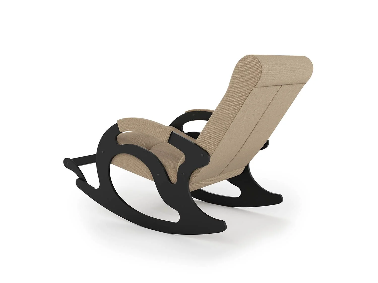 Кресло-качалка Тироль Черный / Песок