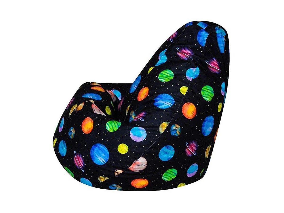 Кресло мешок груша L Галактика велюр