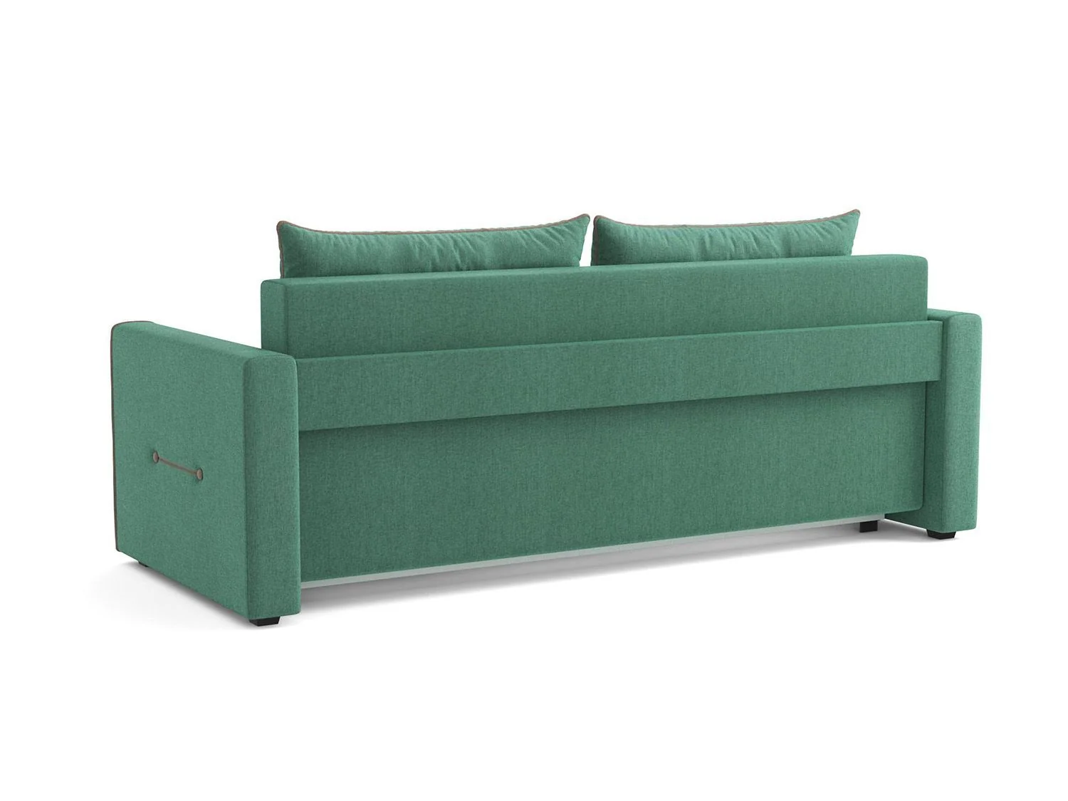 Диван-кровать Оригами жаккард тесла грин/корица