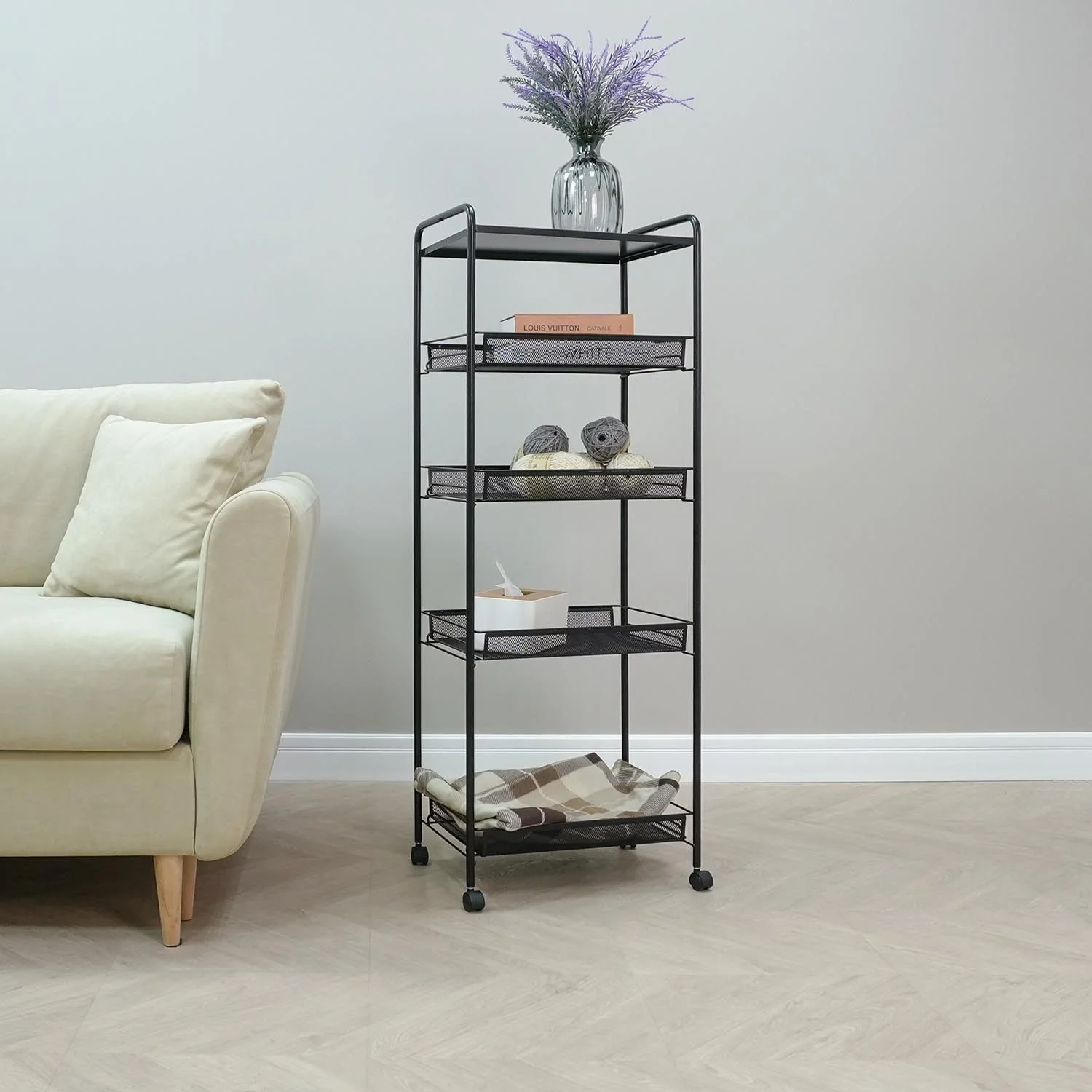 Стеллаж Ладья 35КС Черный