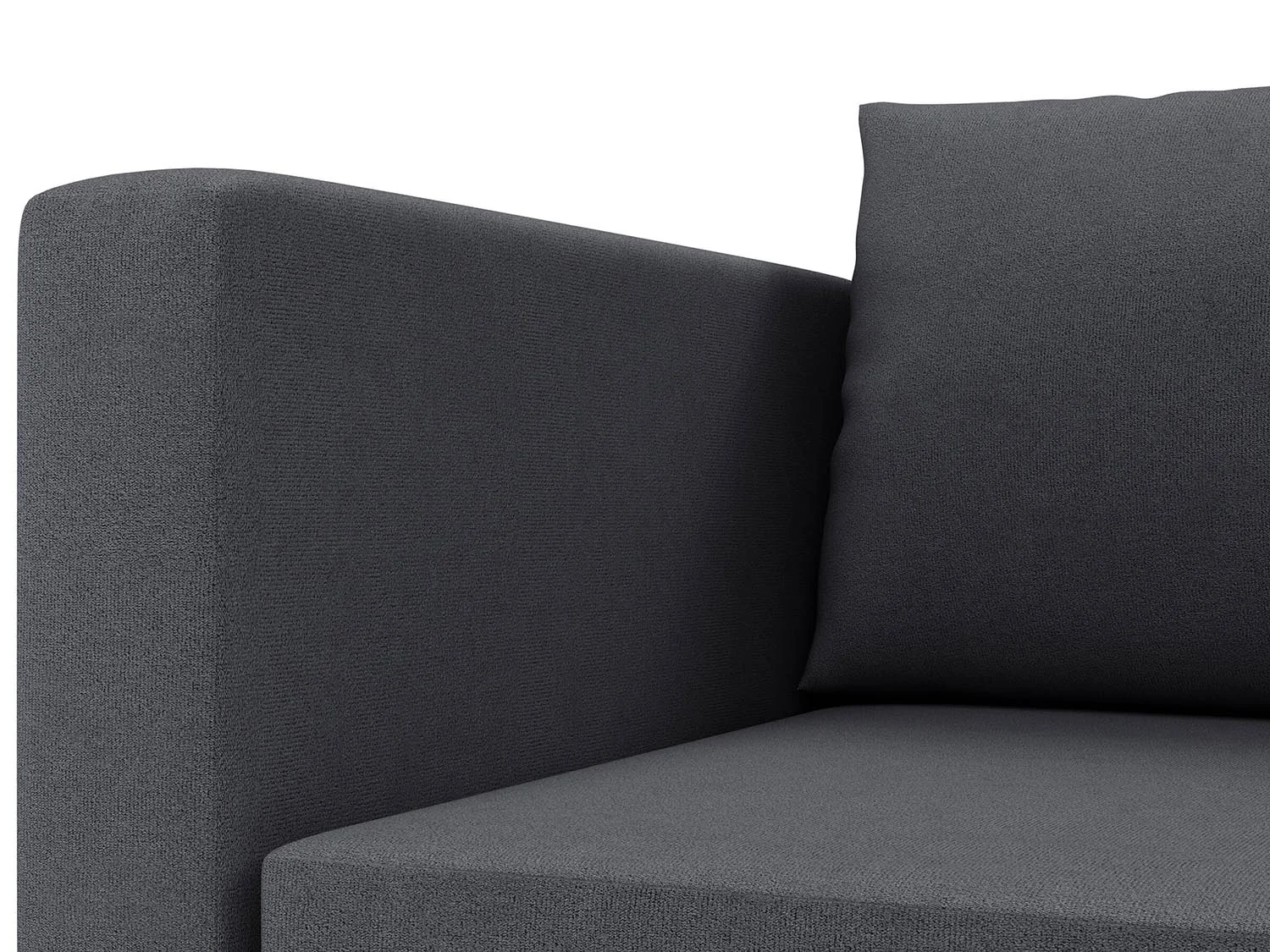 Тахта Мася-2 / велюр Parma 27 темно-серый