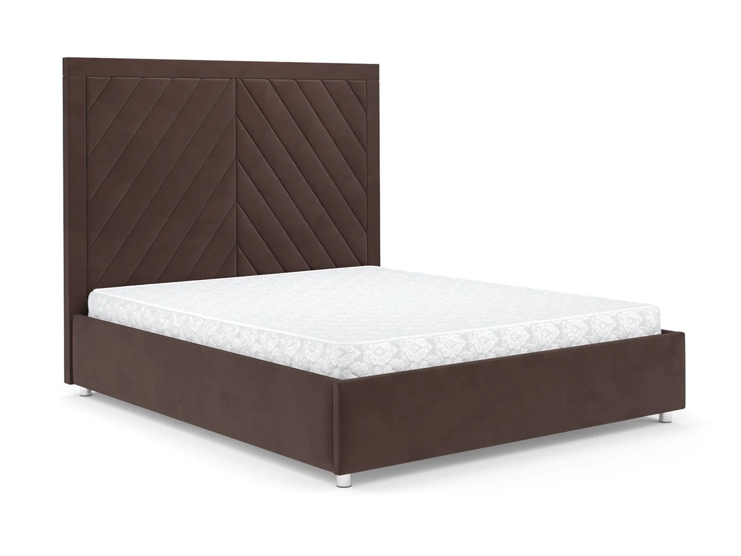 Кровать Мишель велюр молочный шоколад НВ-178 13 160