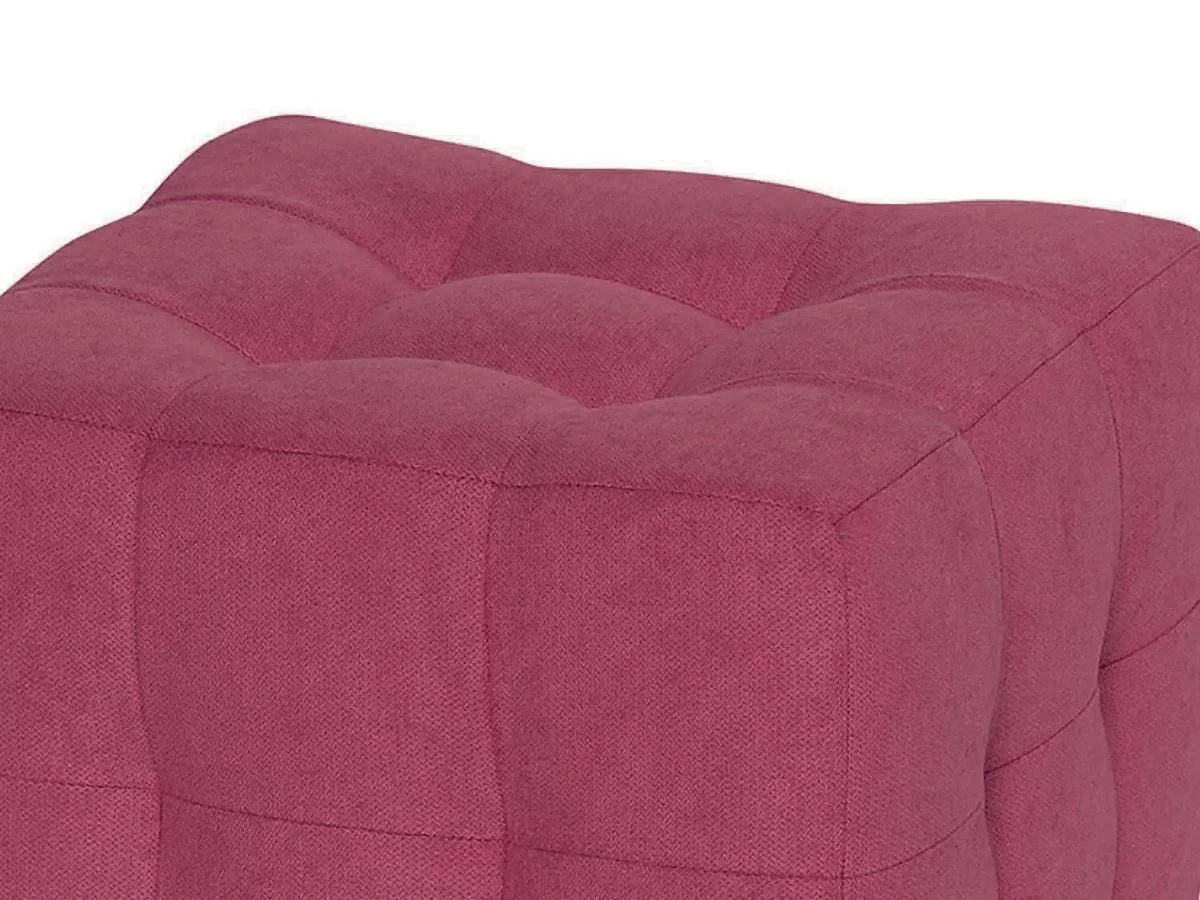 Пуф Лотос Коралловый велюр