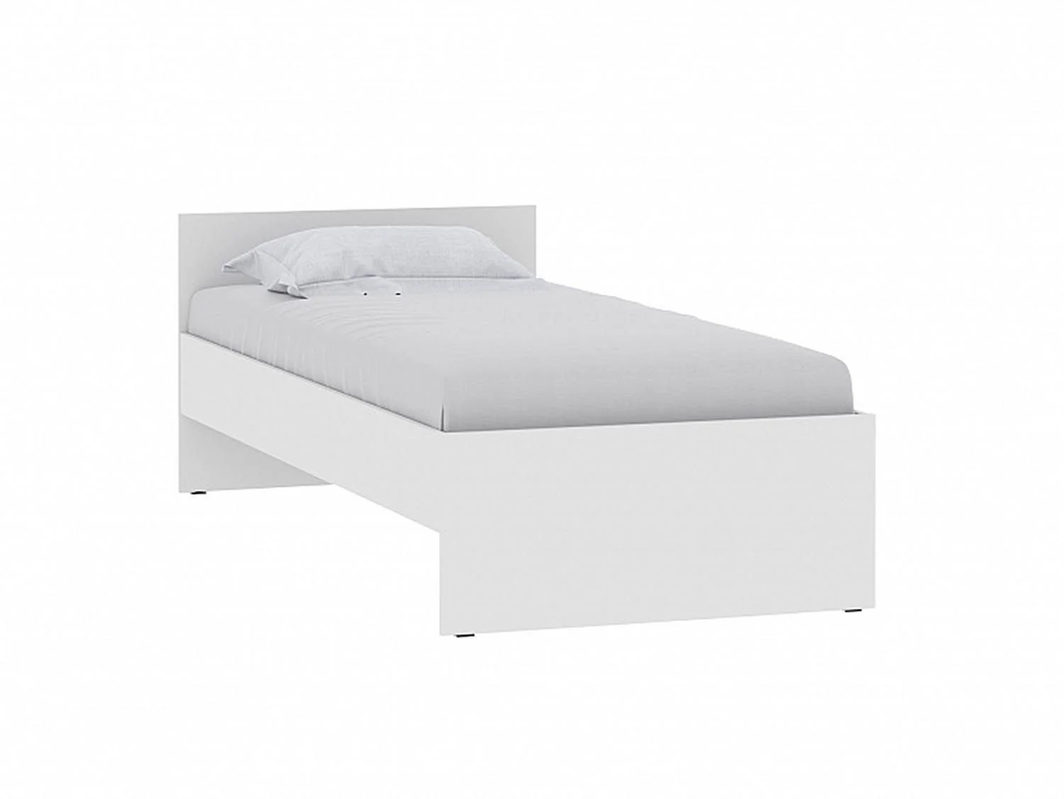 НМ 011.53-01 кровать Симпл Белый