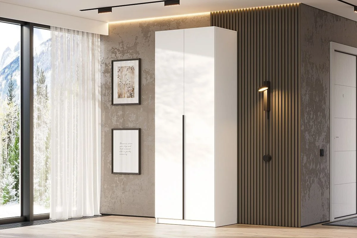 ШК 5 шкаф 800 / Белый