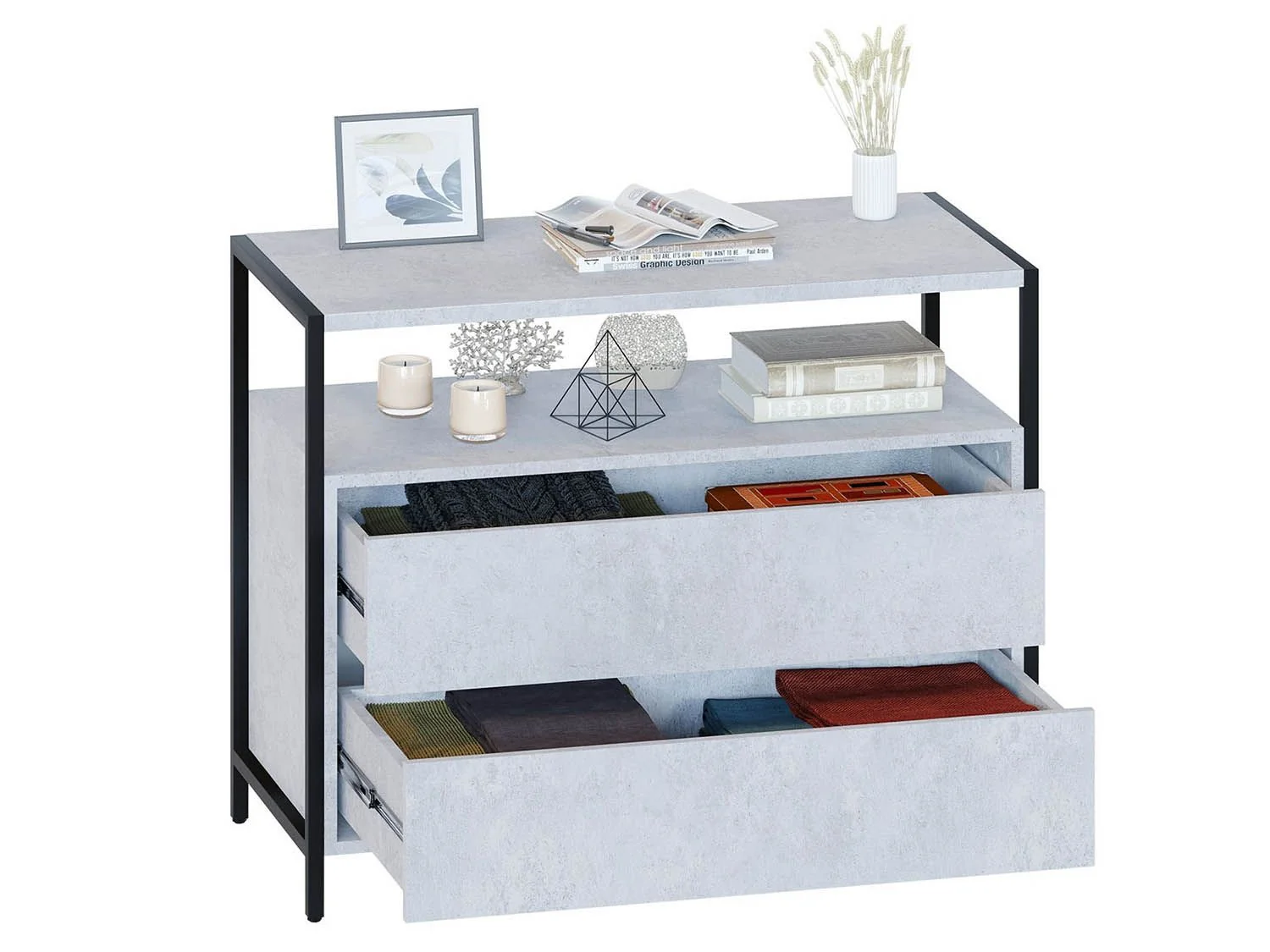 Комод Т-400 Бетон