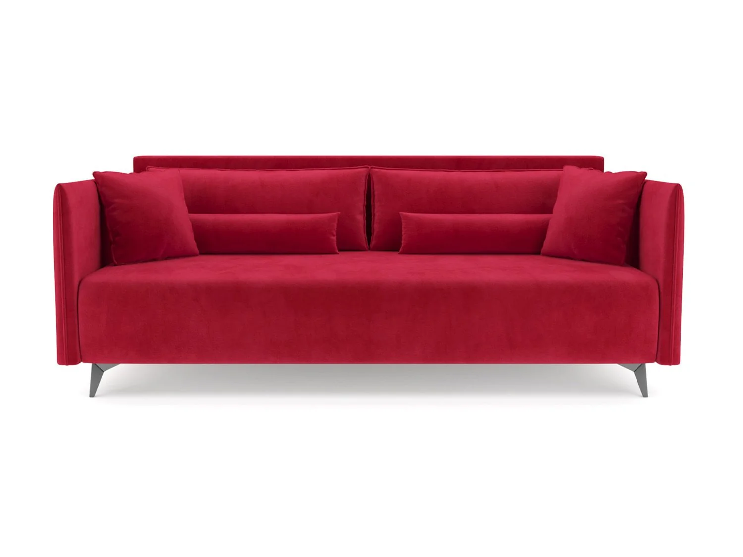 Диван Майами Кордрой красный