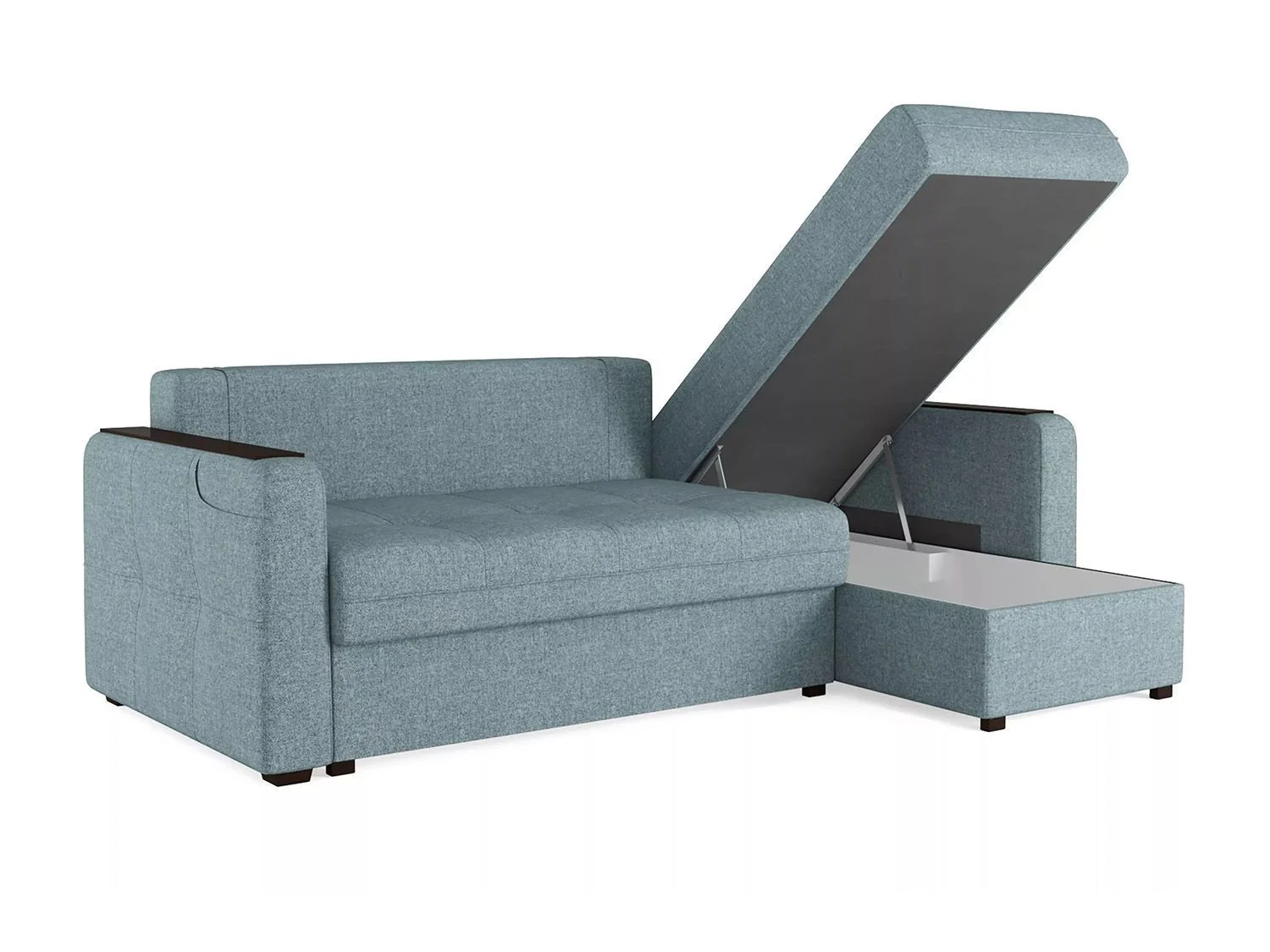 Диван угловой Smart 3 2Т-1Пф Рогожка Sherlock 975