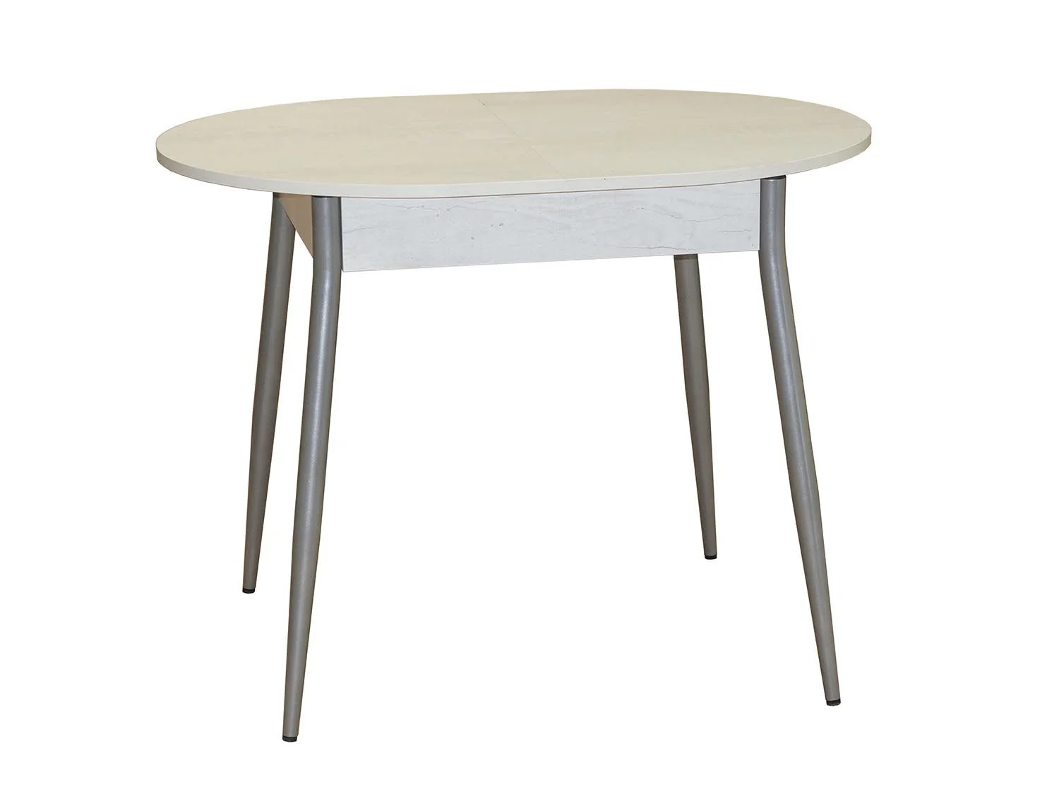 Стол обеденный Стиль-1 металлик / Бетон пайн белый