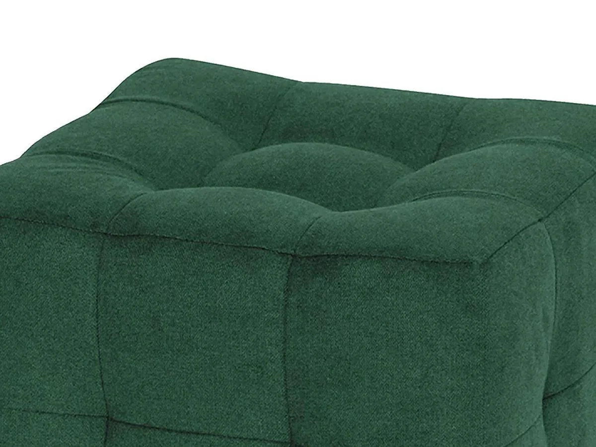 Пуф Лотос Зеленый велюр